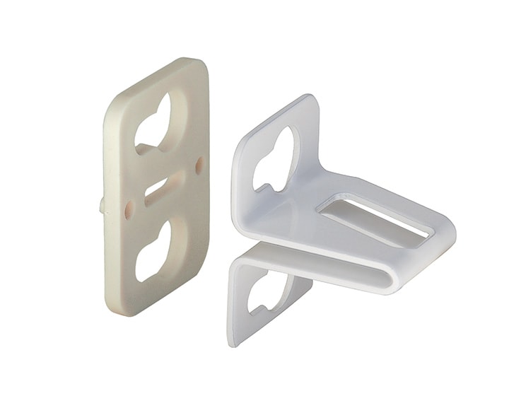 Spacers Improve Latch/Receiver Installations on Vinyl Siding Spacers Improve Latch/Receiver Installations on Vinyl Siding